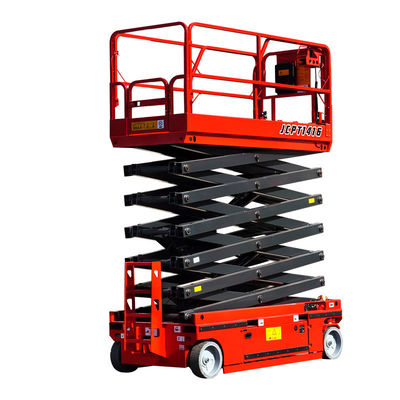 6m 8m 10m self-propelled electric scissor lift piattaforma di lavoro aerea 230kg carico