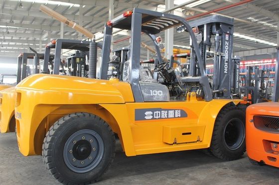 Forklift diesel da 10 tonnellate personalizzato Altura di sollevamento 3000 mm-6000 mm