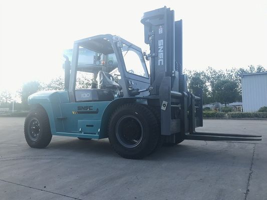Forklift diesel da 10 tonnellate personalizzato Altura di sollevamento 3000 mm-6000 mm
