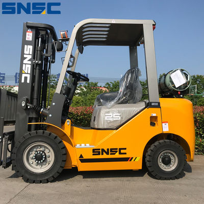 2500 kg Container di trasporto Cina Gq491 Lp Gas forklift