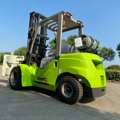 Camion a forchetta a gas naturale 3 tonnellate di GPL Camion a forchetta a doppio combustibile Pesante