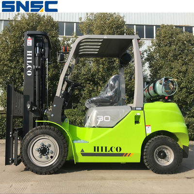 3m a 7m di raggiungimento SNSC LPG Gas Forklift 3 tonnellate LPG Counterbalance Forklift