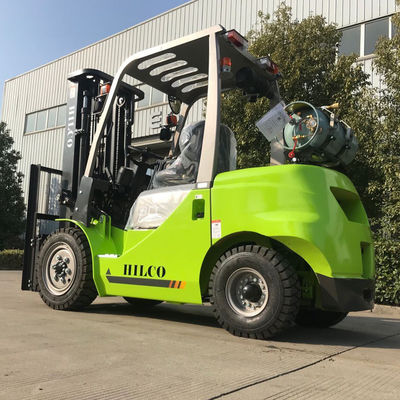 6m di sollevamento di alto mastello carrello elevatore a gas LPG carrello elevatore a gas 3000 kg capacità di carico
