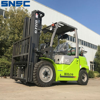 6m di sollevamento di alto mastello carrello elevatore a gas LPG carrello elevatore a gas 3000 kg capacità di carico