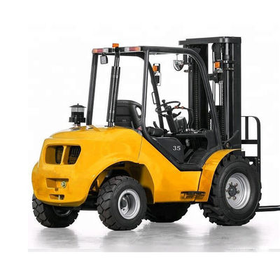 4X2 carrello elevatore per terreni accidentati 3500 kg carrello elevatore a quattro ruote