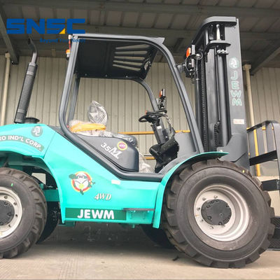 4X2 carrello elevatore per terreni accidentati 3500 kg carrello elevatore a quattro ruote