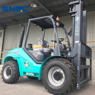 4X2 carrello elevatore per terreni accidentati 3500 kg carrello elevatore a quattro ruote