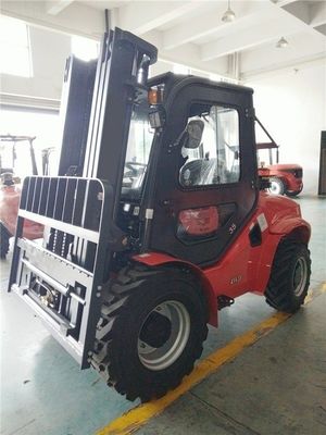 4X2 carrello elevatore per terreni accidentati 3500 kg carrello elevatore a quattro ruote