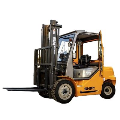 3.5 tonnellate di carrelli elevatori per terreni accidentati duplex triplex mastello diesel