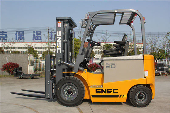 1T 2T 5T FB20 carrello elevatore completamente elettrico con motore alternativo rosso giallo verde