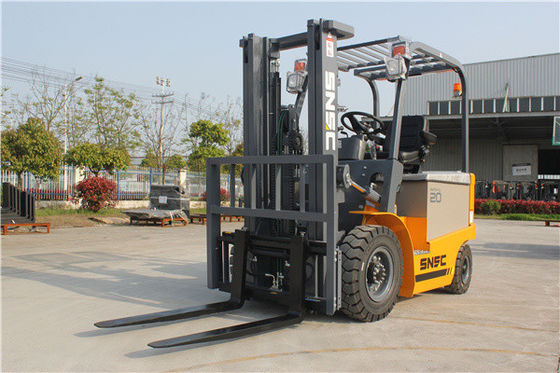 1T 2T 5T FB20 carrello elevatore completamente elettrico con motore alternativo rosso giallo verde