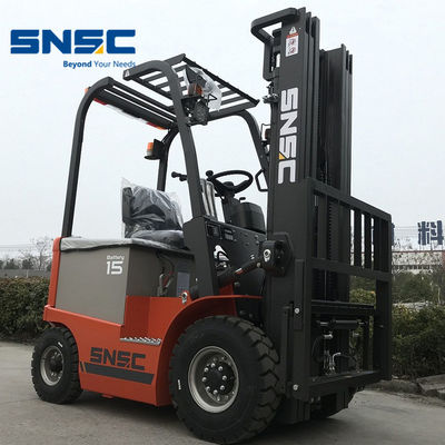 1500 kg Carro elevatore 5m altezza Elevatori elettrici a forcella 2 stadio / 3 stadio
