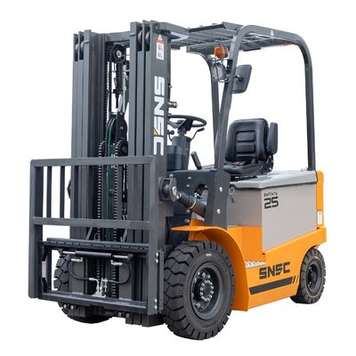 4 vie Piccolo carrello elettrico 2.5 tonnellate Contrabilanciatore elettrico