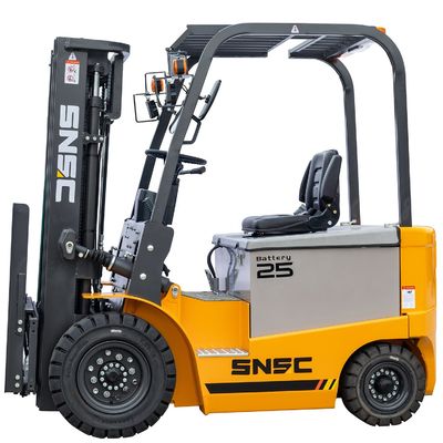 4 vie Piccolo carrello elettrico 2.5 tonnellate Contrabilanciatore elettrico
