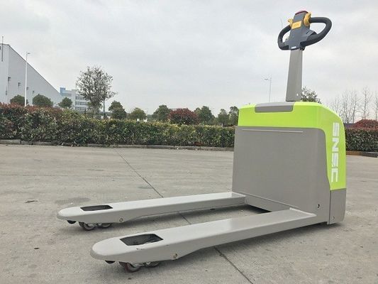 Lithium Battery Powered Pallet Jack 1,5 tonnellate Elettromobile per pallet verde