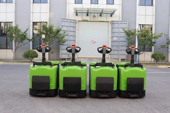 1550mm Fork Battery Powered Pallet Truck per fabbrica di alimenti e bevande