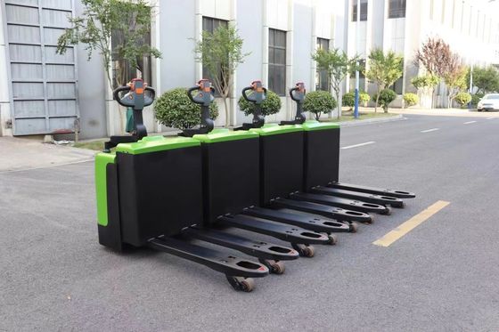 1550mm Fork Battery Powered Pallet Truck per fabbrica di alimenti e bevande