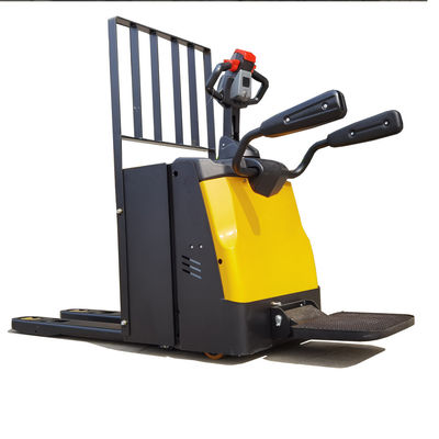 Negozi di abbigliamento Jack a pallet elettrico 600 mm Centro di carico Jack a pallet motorizzato