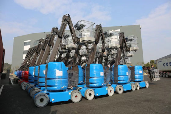 14m 16m 18m 20m Telescopic Boom Lift Autopropulsore Boom Lift