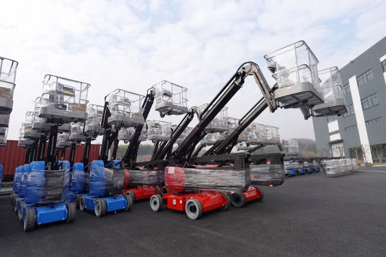 14m 16m 18m 20m Telescopic Boom Lift Autopropulsore Boom Lift