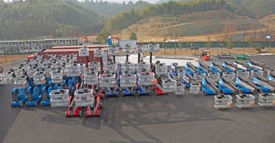 SNSC Articolato Boom Lift 12m-28m Altezza Telescopico Manlift