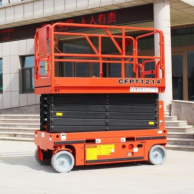 4m-16m Piattaforma di lavoro aerea SNSC Piattaforma di lavoro a forbici autopropulsata